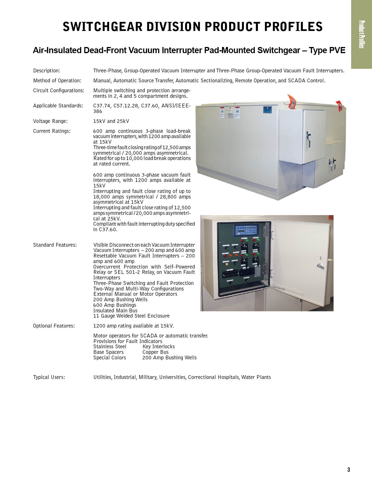 Federal Pacific Switchgear Product Catalog Federal Pacific